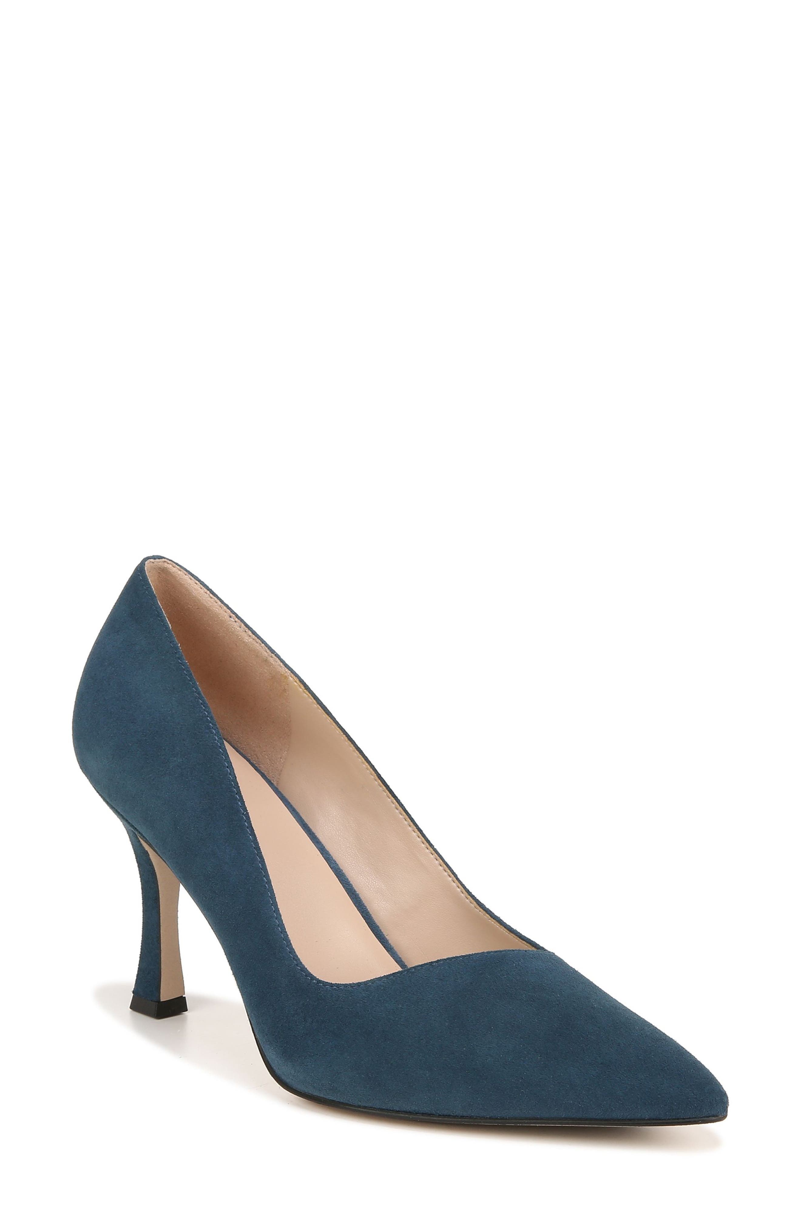 blue dress shoes womens